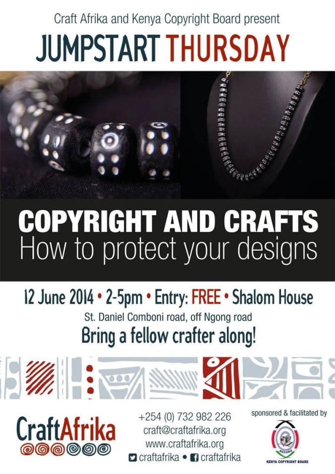 Craft Afrika Jumpstart Thursday June 2014