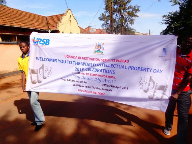 URSB Banner World IP Day 2015 Uganda